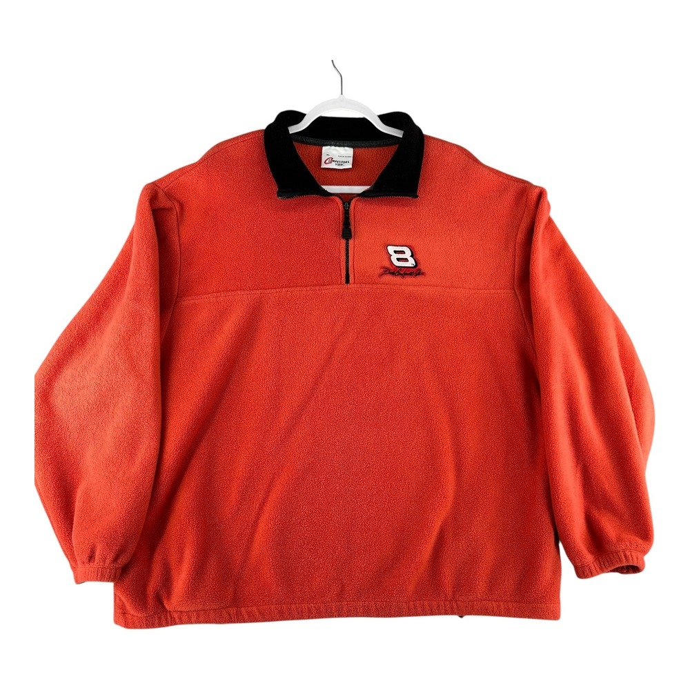 Dale Earnhardt Jr #8 Competitors View Fleece Pullover‎ Racing Jacket XL Adults